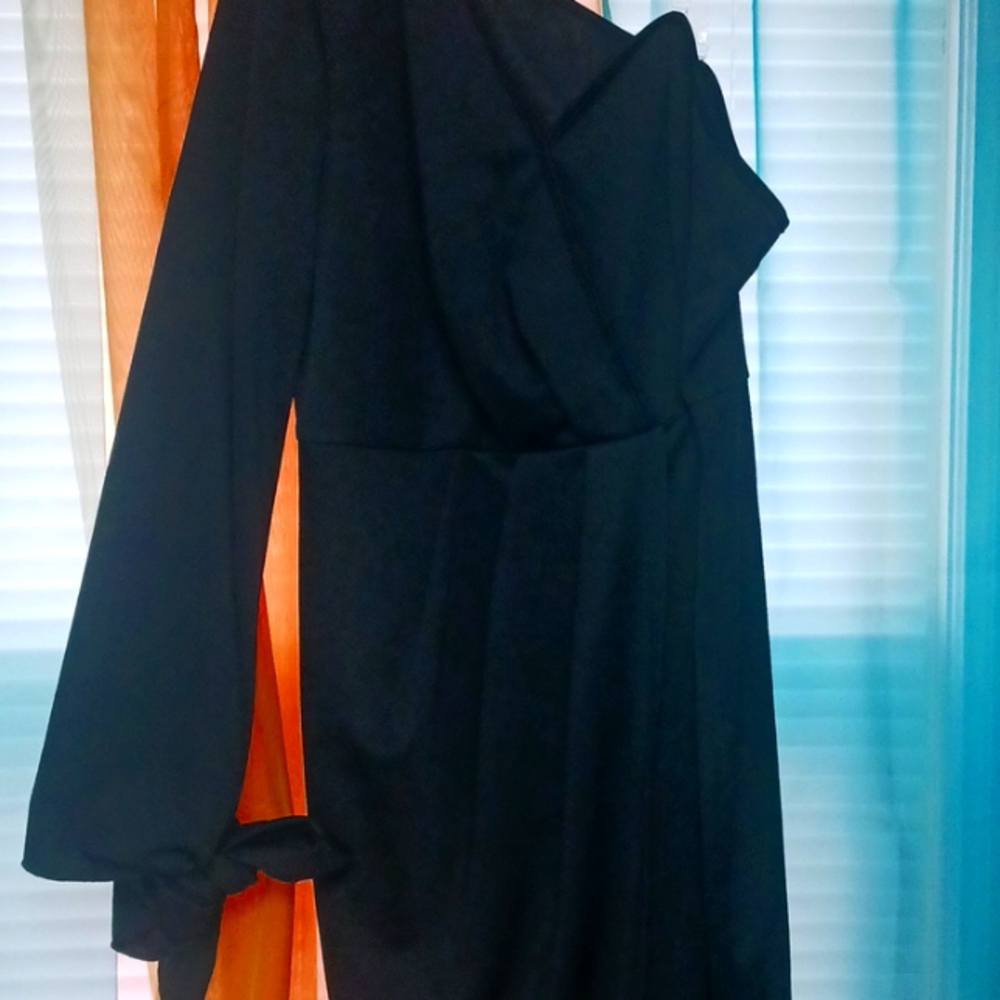 Black formal dress